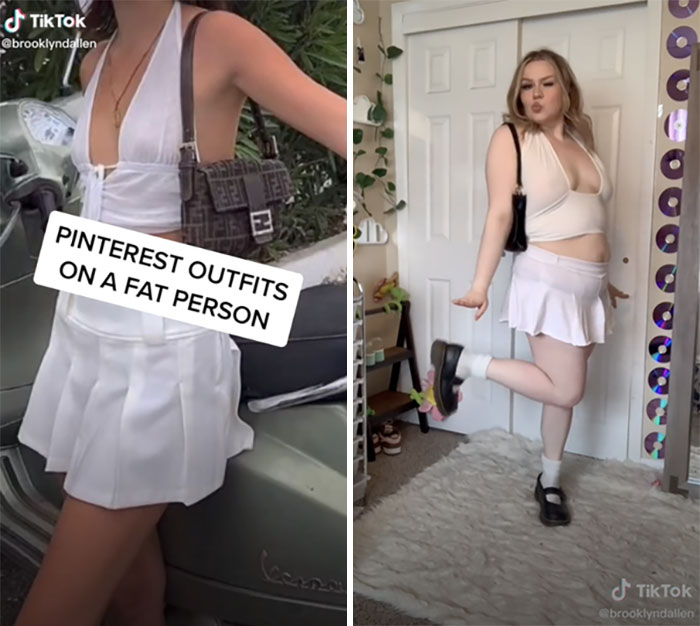 Woman Recreates Outfits To Show The Double Standards Of Fashion Trends, But Not Everyone’s Convinced Woman Recreates Outfits To Show The Double Standards Of Fashion Trends, But Not Everyone’s Convinced