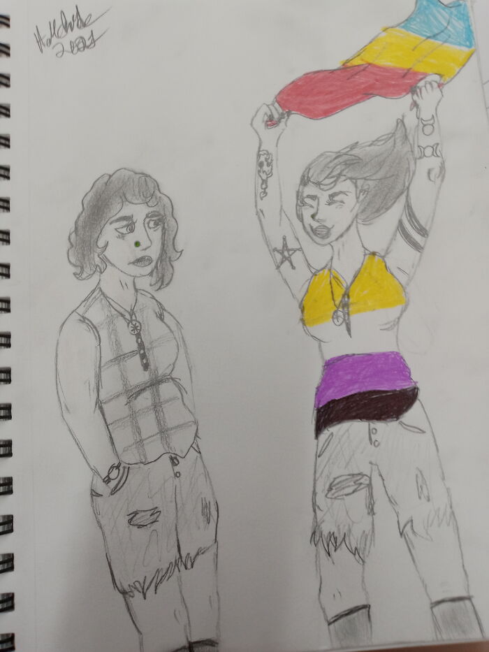 Hey Pandas, Draw Yourself And Then Draw What You Want To Look Like (Closed) Hey Pandas, Draw Yourself And Then Draw What You Want To Look Like (Closed)