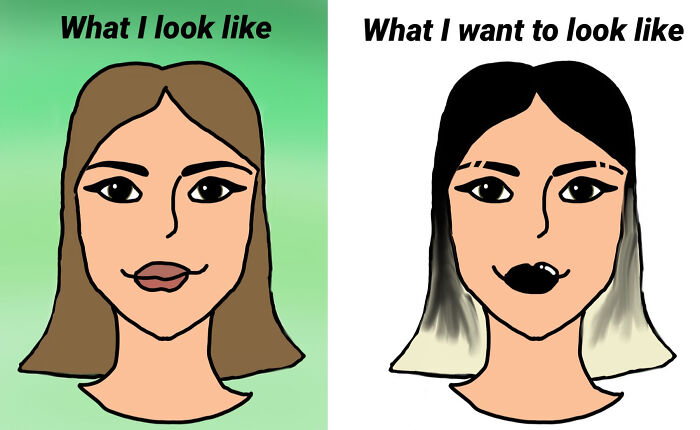 Hey Pandas, Draw Yourself And Then Draw What You Want To Look Like (Closed) Hey Pandas, Draw Yourself And Then Draw What You Want To Look Like (Closed)