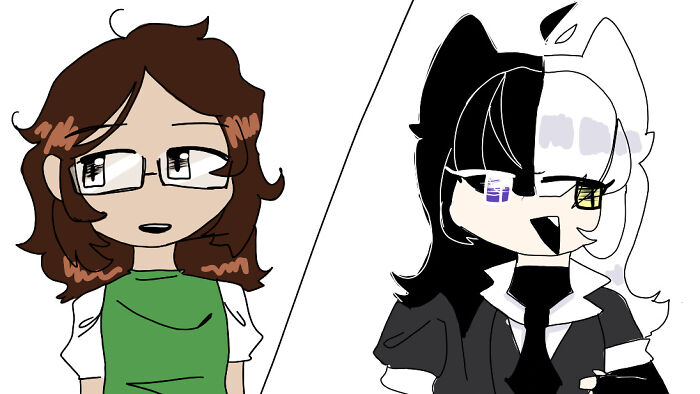 Hey Pandas, Draw Yourself And Then Draw What You Want To Look Like (Closed) Hey Pandas, Draw Yourself And Then Draw What You Want To Look Like (Closed)