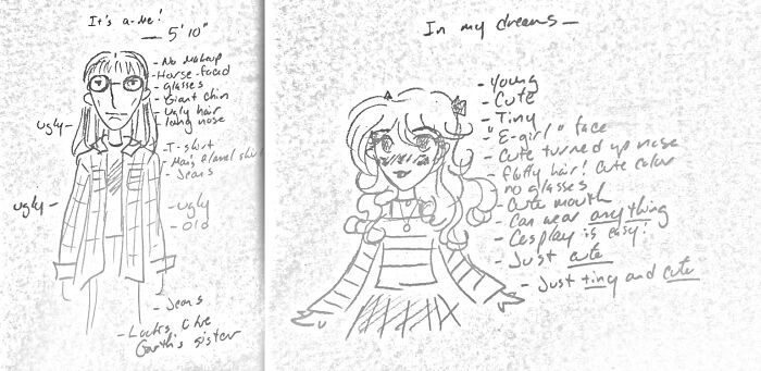 Hey Pandas, Draw Yourself And Then Draw What You Want To Look Like (Closed) Hey Pandas, Draw Yourself And Then Draw What You Want To Look Like (Closed)