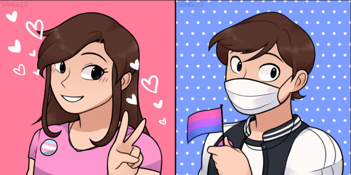 Hey Pandas, Draw Yourself And Then Draw What You Want To Look Like (Closed) Hey Pandas, Draw Yourself And Then Draw What You Want To Look Like (Closed)