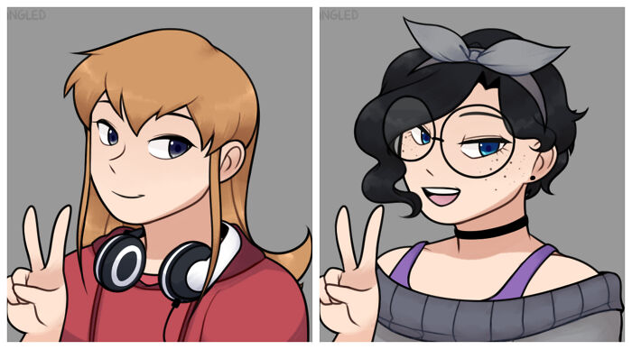 Hey Pandas, Draw Yourself And Then Draw What You Want To Look Like (Closed) Hey Pandas, Draw Yourself And Then Draw What You Want To Look Like (Closed)