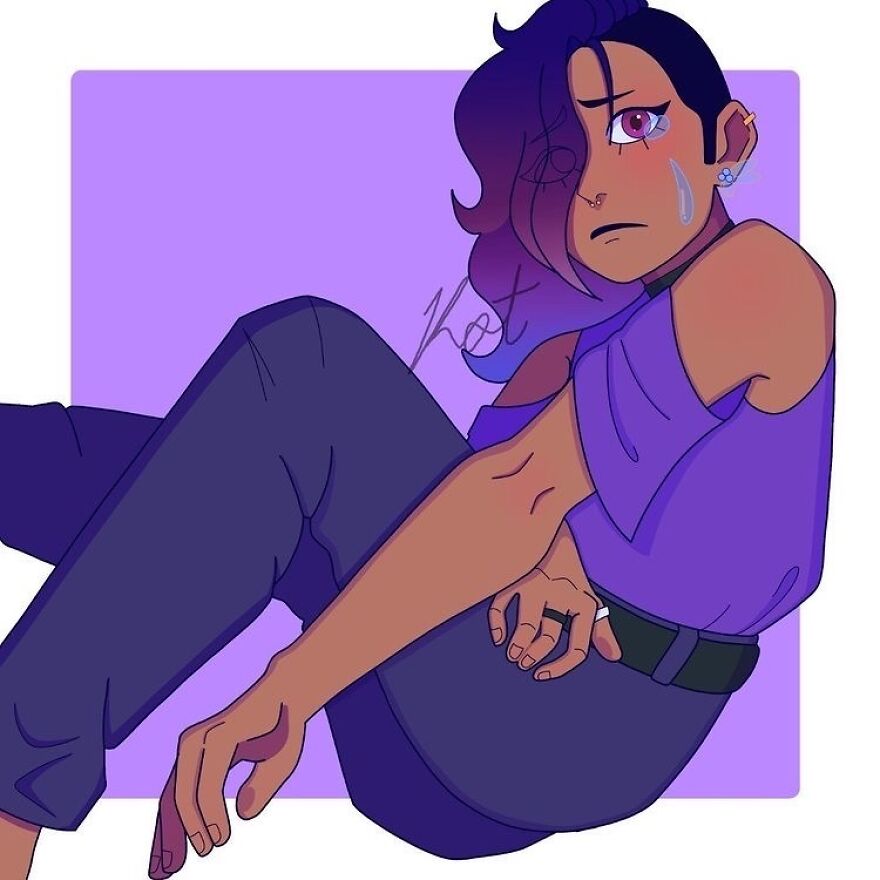 My Selective Mute Daughter Communicates Through Her Art (15 Pics)