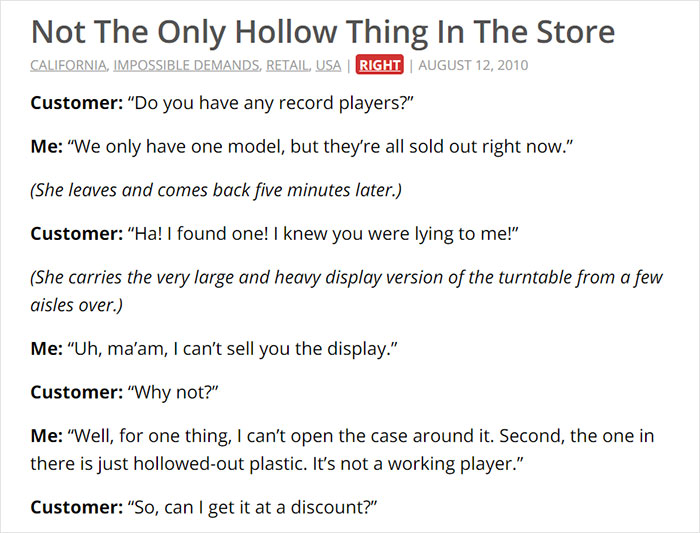 You Think Your Job Sucks? Then Take A Look At These 40 Employee Conversations With Clients From Hell (New Pics) You Think Your Job Sucks? Then Take A Look At These 40 Employee Conversations With Clients From Hell (New Pics)