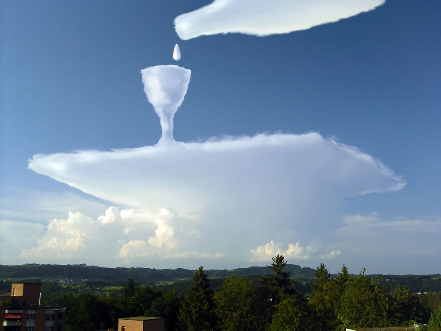 Designers Were Challenged To Photoshop Clouds To Look Like Something Else, And They Delivered (71 Pics)