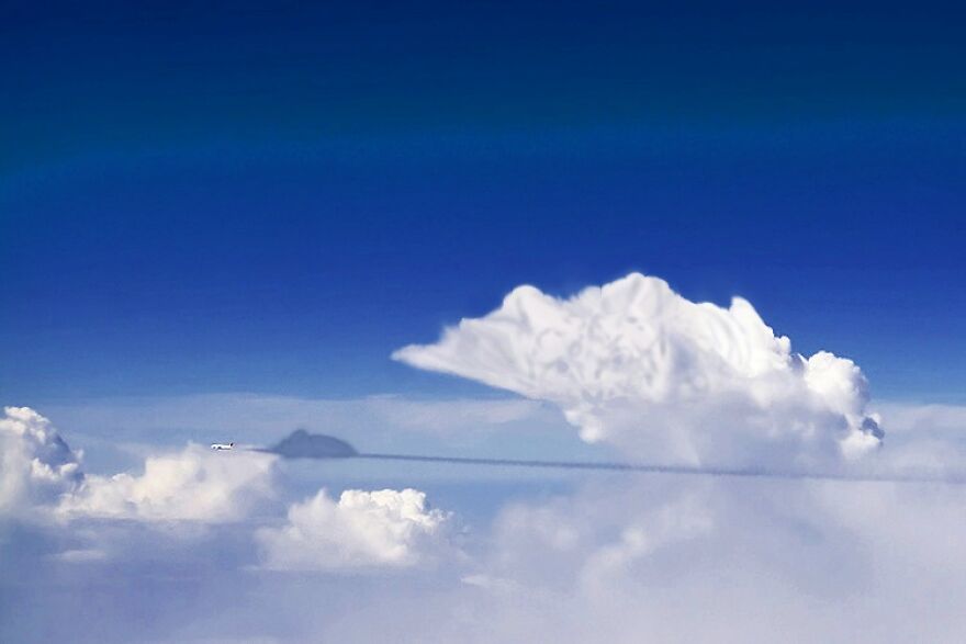 Designers Were Challenged To Photoshop Clouds To Look Like Something Else, And They Delivered (71 Pics)