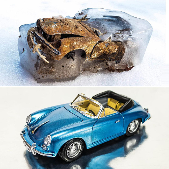 Artist Fully Restores Rusty And Abandoned Car Models, And Here Are His Best 17 Works Artist Fully Restores Rusty And Abandoned Car Models, And Here Are His Best 17 Works
