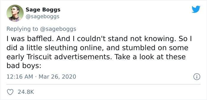 Cracker Brand “Triscuit” Rewarded Man For Explaining The Real Meaning Of Its Name