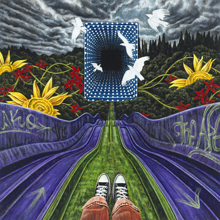 Paintings That I Created About The State Of The World During A Year Of Lockdown