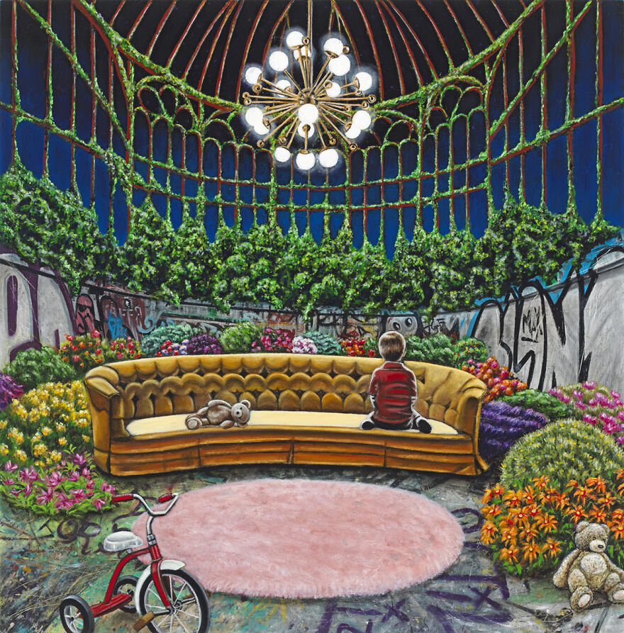 Paintings That I Created About The State Of The World During A Year Of Lockdown