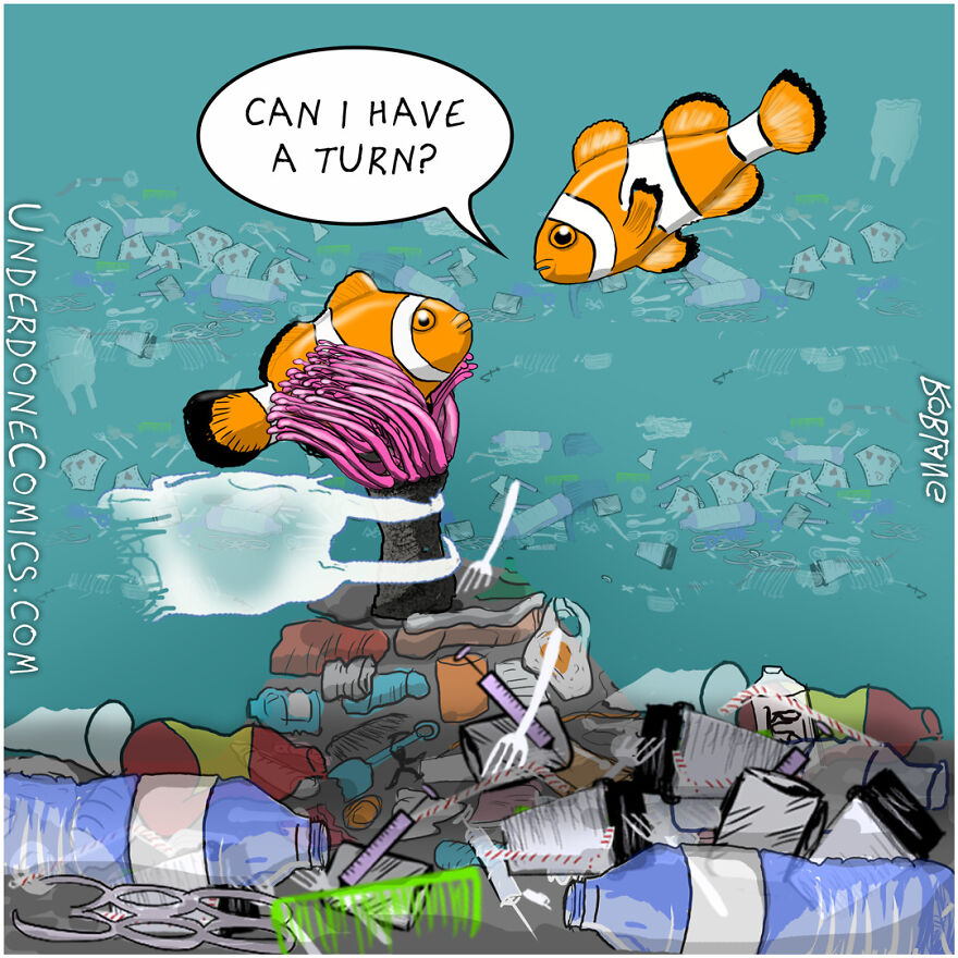 I Draw Comics To Show How Plastic Waste Affects Marine Life (30 Pics) I Draw Comics To Show How Plastic Waste Affects Marine Life (30 Pics)