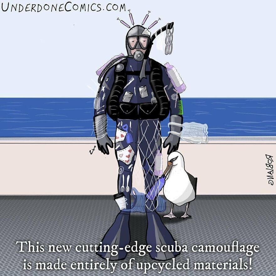 I Draw Comics To Show How Plastic Waste Affects Marine Life (30 Pics) I Draw Comics To Show How Plastic Waste Affects Marine Life (30 Pics)