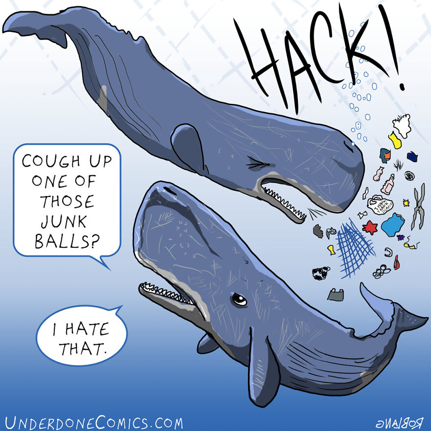 I Draw Comics To Show How Plastic Waste Affects Marine Life (30 Pics) I Draw Comics To Show How Plastic Waste Affects Marine Life (30 Pics)