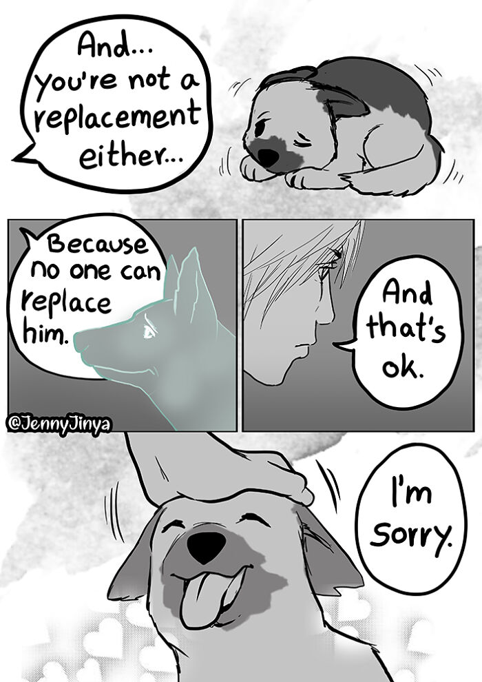 Artist Who Makes People Cry With Her Comics Released A Sequel To ‘Little Fish’ About The Spirit Of A Dog Visiting Its Owner Who Got A New Puppy Artist Who Makes People Cry With Her Comics Released A Sequel To ‘Little Fish’ About The Spirit Of A Dog Visiting Its Owner Who Got A New Puppy