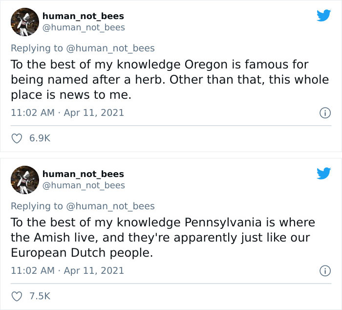 People Are Cracking Up Over This Thread Where A British Person Lists 50 American States And What They’re Famous For People Are Cracking Up Over This Thread Where A British Person Lists 50 American States And What They’re Famous For