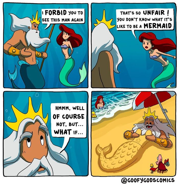 31 “Goofy” Comics About How Gods Deal With Everyday Problems 31 “Goofy” Comics About How Gods Deal With Everyday Problems