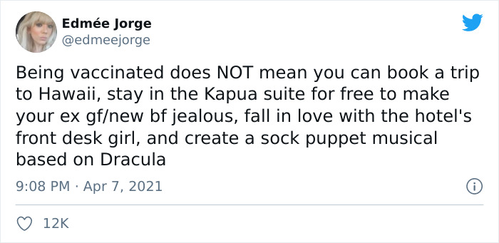 People Are Cracking Up At These 30 ‘Being Vaccinated Does Not Mean’ Tweets That Actually Use Pop Culture As Rules