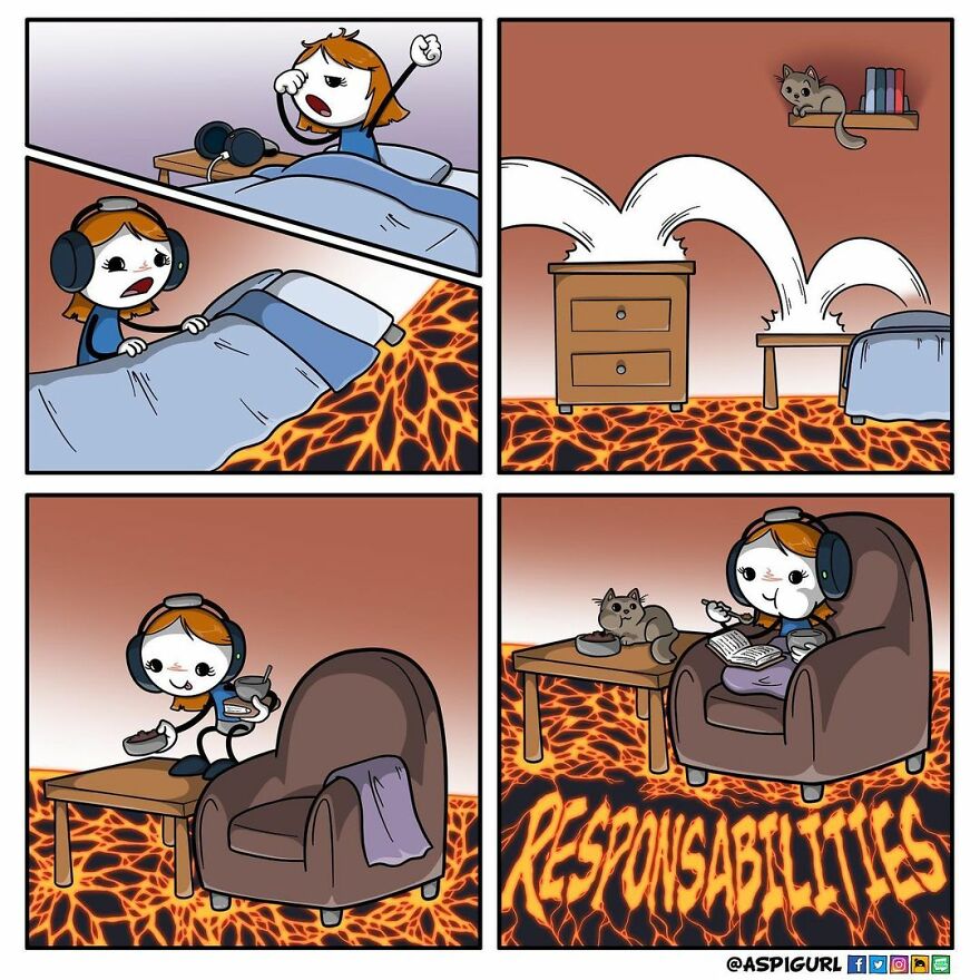 Autistic Artist Illustrates Her Daily Reality In 50 Comics Autistic Artist Illustrates Her Daily Reality In 50 Comics