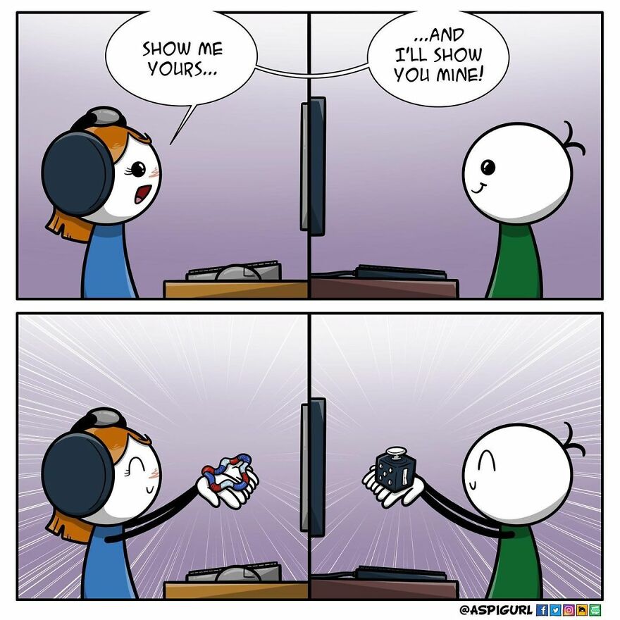 Autistic Artist Illustrates Her Daily Reality In 50 Comics Autistic Artist Illustrates Her Daily Reality In 50 Comics