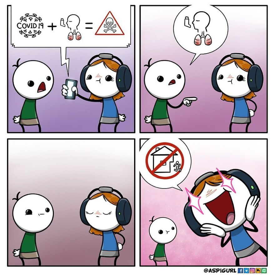 Autistic Artist Illustrates Her Daily Reality In 50 Comics Autistic Artist Illustrates Her Daily Reality In 50 Comics