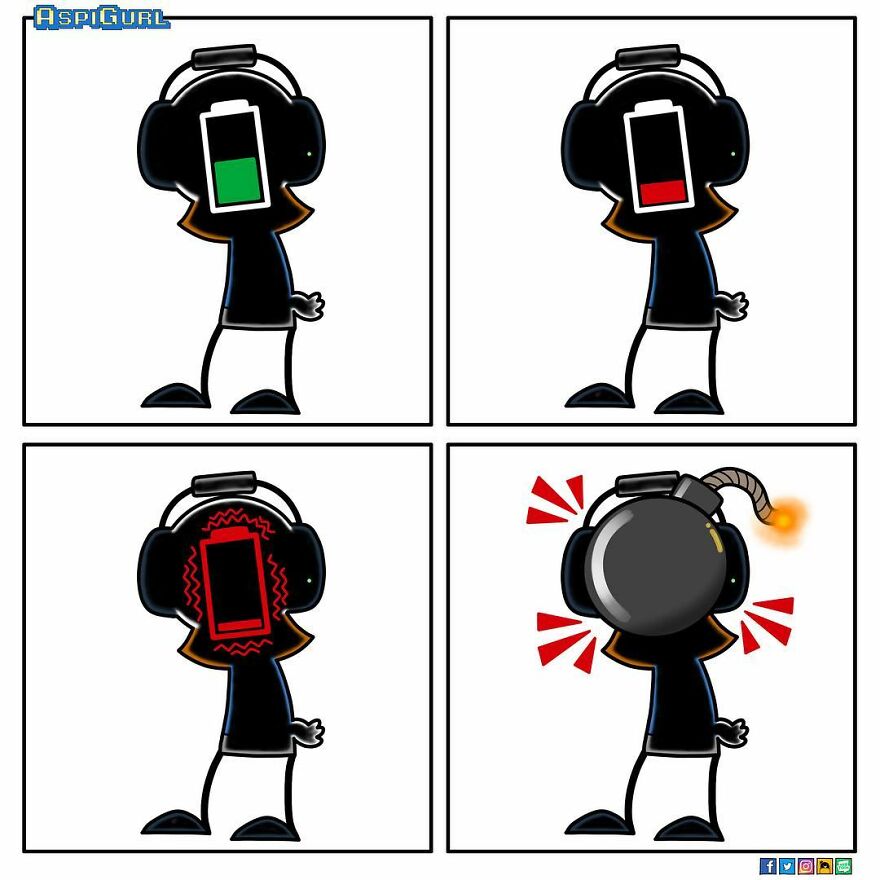 Autistic Artist Illustrates Her Daily Reality In 50 Comics Autistic Artist Illustrates Her Daily Reality In 50 Comics