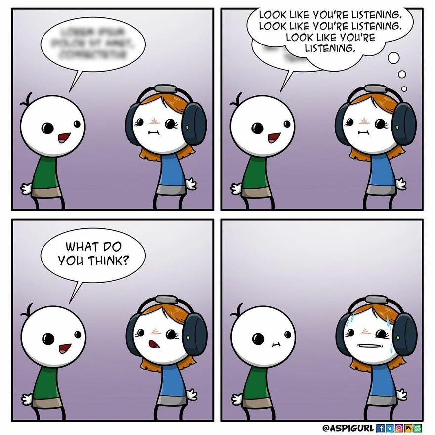 Autistic Artist Illustrates Her Daily Reality In 50 Comics Autistic Artist Illustrates Her Daily Reality In 50 Comics