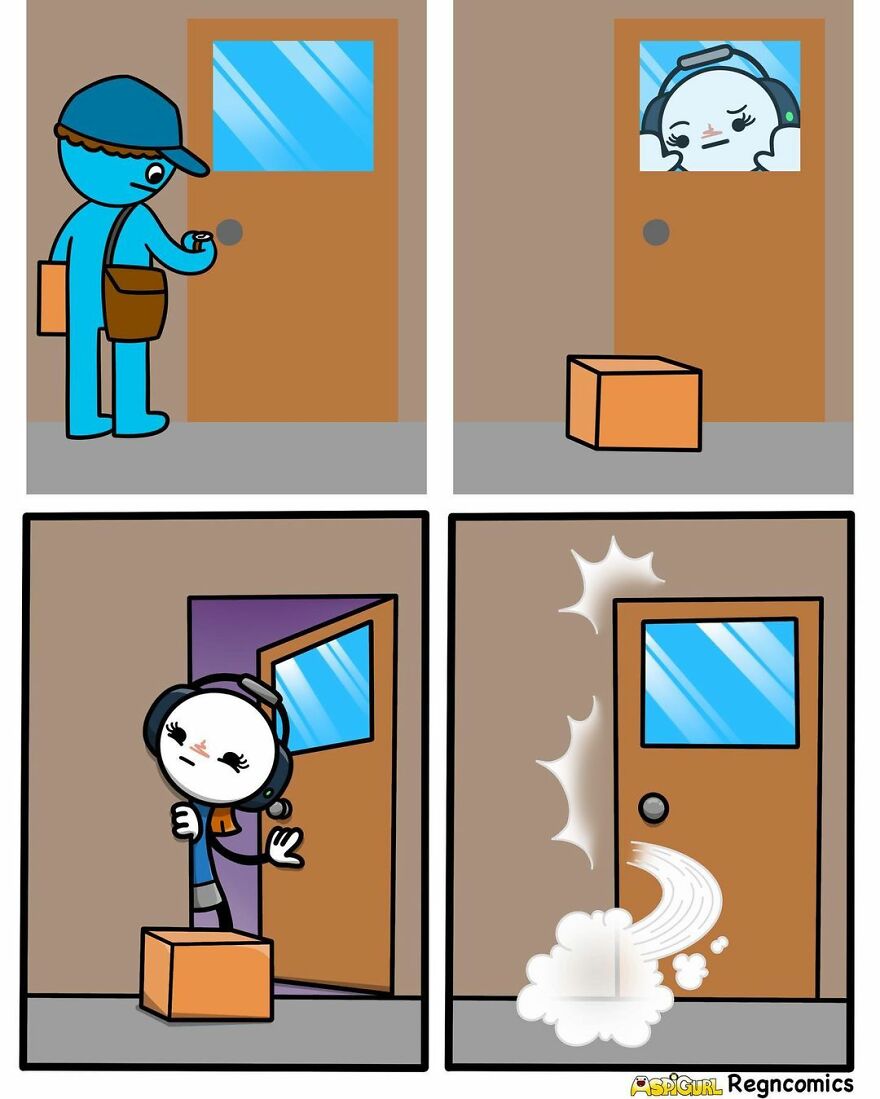 Autistic Artist Illustrates Her Daily Reality In 50 Comics Autistic Artist Illustrates Her Daily Reality In 50 Comics