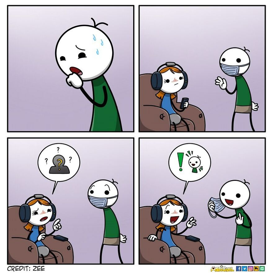 Autistic Artist Illustrates Her Daily Reality In 50 Comics Autistic Artist Illustrates Her Daily Reality In 50 Comics