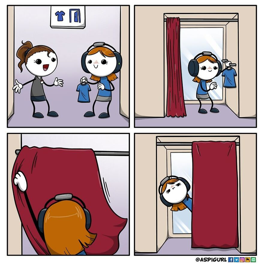 Autistic Artist Illustrates Her Daily Reality In 50 Comics Autistic Artist Illustrates Her Daily Reality In 50 Comics