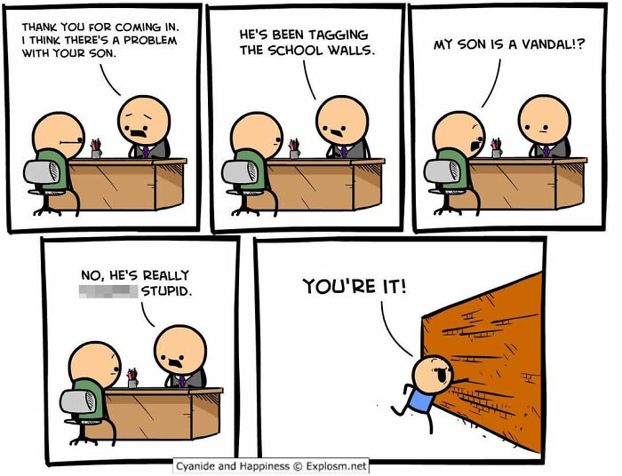40 New Hilarious Comics For People Who Like Dark Humor By Cyanide &#038; Happiness