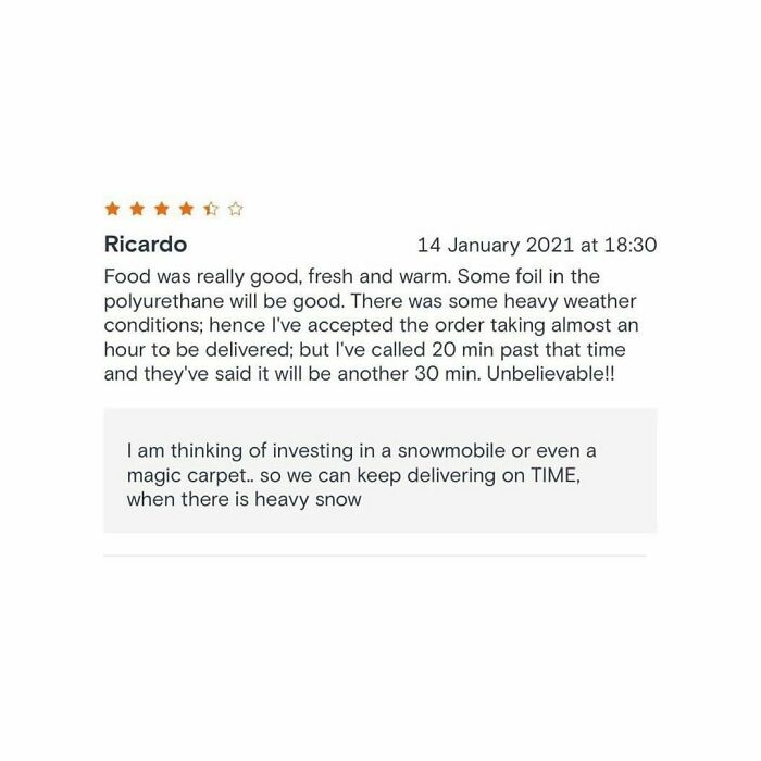 30 Times Restaurants Left Hilarious Replies Under Bad Reviews, Shared By This Instagram Page 30 Times Restaurants Left Hilarious Replies Under Bad Reviews, Shared By This Instagram Page