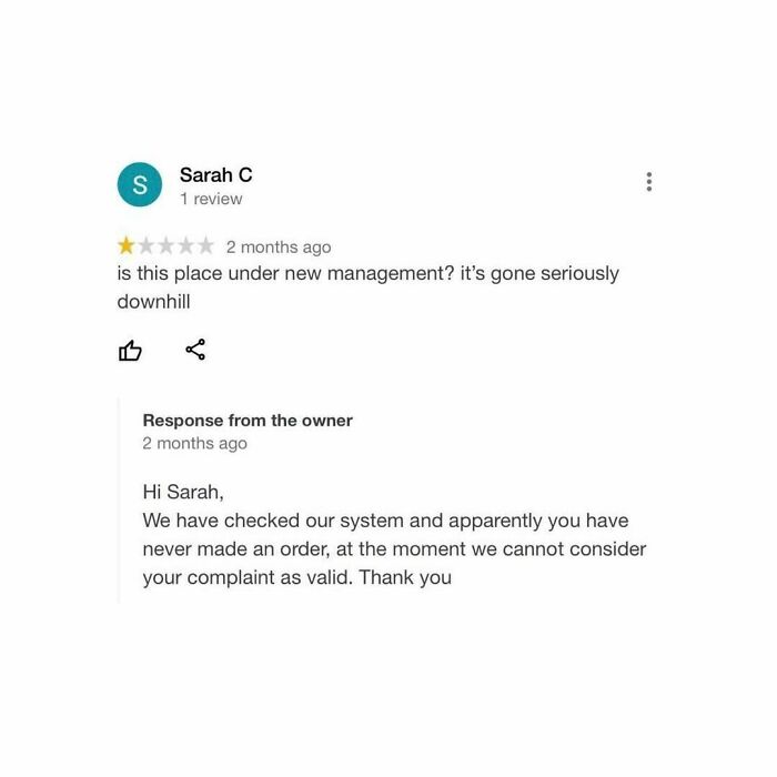 30 Times Restaurants Left Hilarious Replies Under Bad Reviews, Shared By This Instagram Page 30 Times Restaurants Left Hilarious Replies Under Bad Reviews, Shared By This Instagram Page