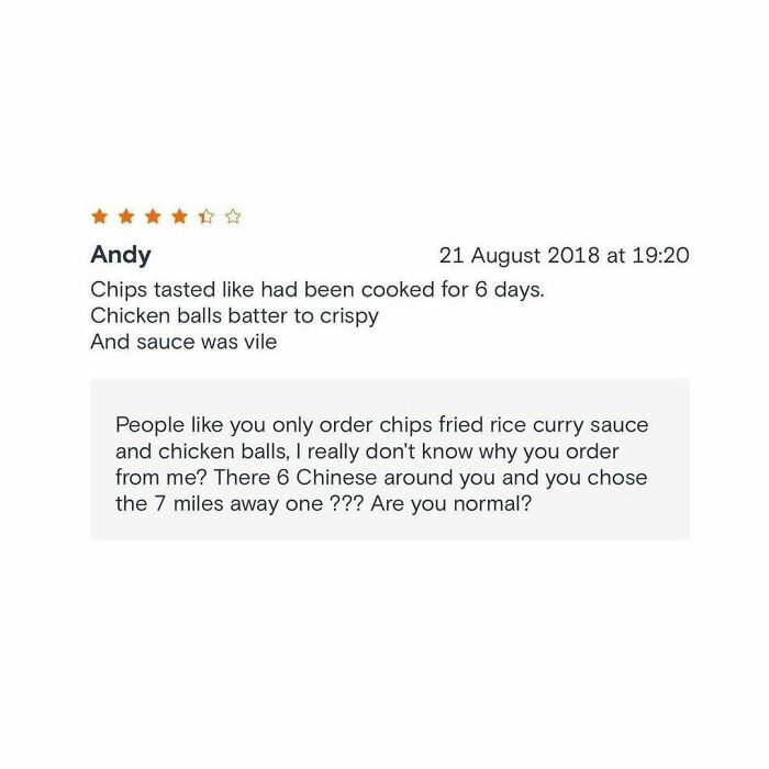 30 Times Restaurants Left Hilarious Replies Under Bad Reviews, Shared By This Instagram Page 30 Times Restaurants Left Hilarious Replies Under Bad Reviews, Shared By This Instagram Page