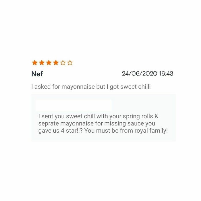 30 Times Restaurants Left Hilarious Replies Under Bad Reviews, Shared By This Instagram Page 30 Times Restaurants Left Hilarious Replies Under Bad Reviews, Shared By This Instagram Page