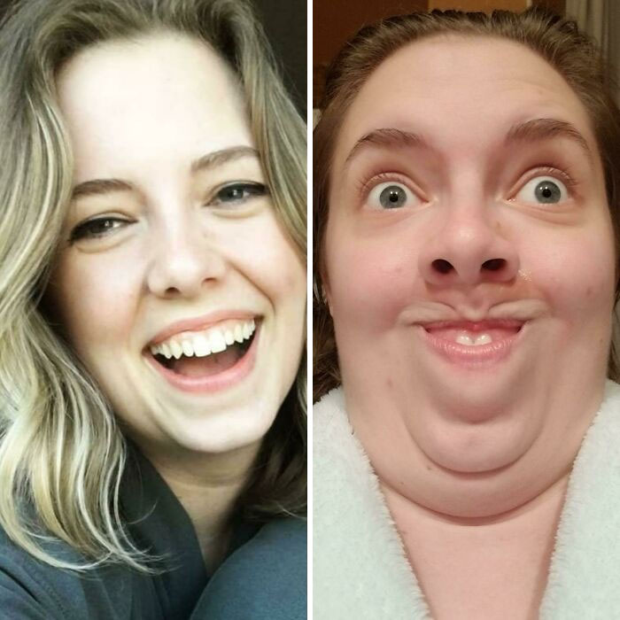 40 Women With A Sense Of Humor Who Showed How Different The Same Person Can Be In A Photo (New Pics)