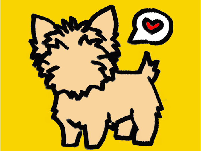 Hey Pandas, Color The Yorkie And Give It A Face (Closed)