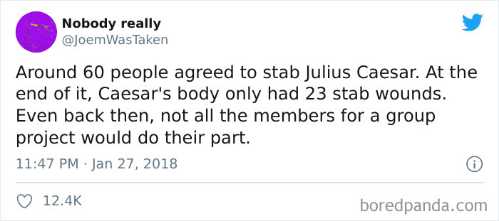 30 Times People Had Such Terrible Group Project Members, They Decided To Shame The Jerks Online 30 Times People Had Such Terrible Group Project Members, They Decided To Shame The Jerks Online