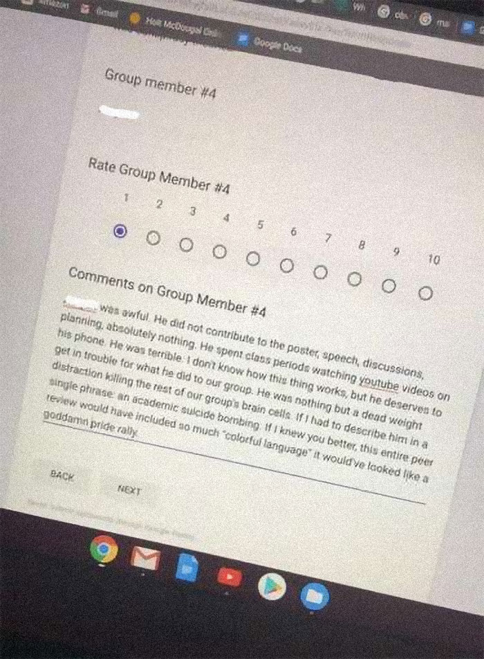 30 Times People Had Such Terrible Group Project Members, They Decided To Shame The Jerks Online 30 Times People Had Such Terrible Group Project Members, They Decided To Shame The Jerks Online