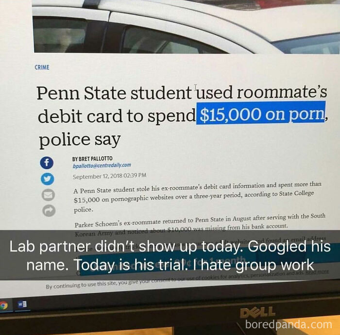 30 Times People Had Such Terrible Group Project Members, They Decided To Shame The Jerks Online 30 Times People Had Such Terrible Group Project Members, They Decided To Shame The Jerks Online