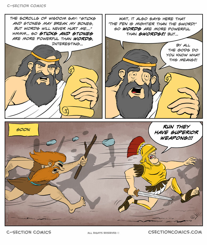 Artist Draws Absurd Comics For People With A Dark Sense Of Humor (47 New Pics) Artist Draws Absurd Comics For People With A Dark Sense Of Humor (47 New Pics)