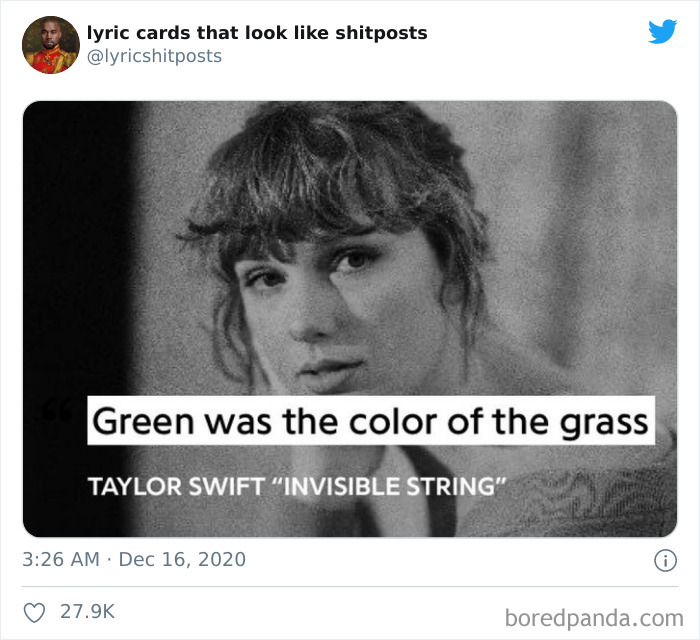 30 ‘Lyrics You’d Never Believe Are Real, But They All Are’ 30 ‘Lyrics You’d Never Believe Are Real, But They All Are’