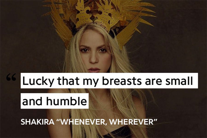 30 ‘Lyrics You’d Never Believe Are Real, But They All Are’ 30 ‘Lyrics You’d Never Believe Are Real, But They All Are’