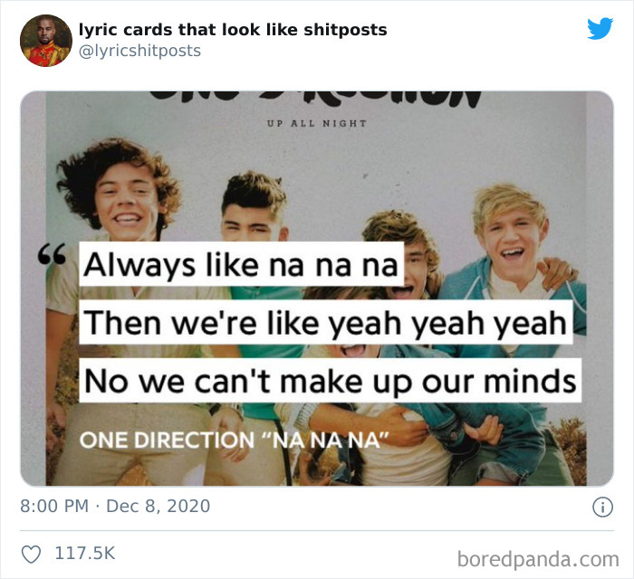 30 ‘Lyrics You’d Never Believe Are Real, But They All Are’ 30 ‘Lyrics You’d Never Believe Are Real, But They All Are’