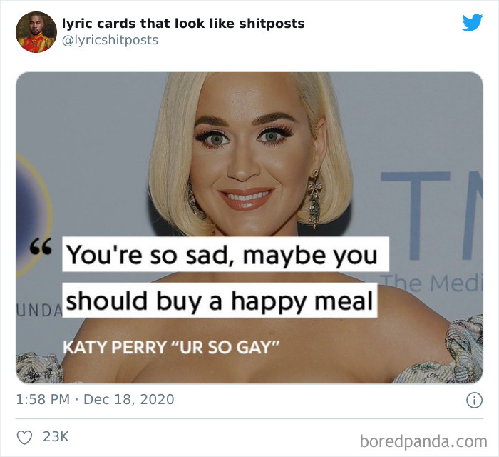 30 ‘Lyrics You’d Never Believe Are Real, But They All Are’ 30 ‘Lyrics You’d Never Believe Are Real, But They All Are’