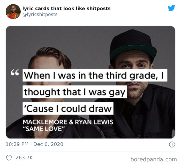 30 ‘Lyrics You’d Never Believe Are Real, But They All Are’ 30 ‘Lyrics You’d Never Believe Are Real, But They All Are’