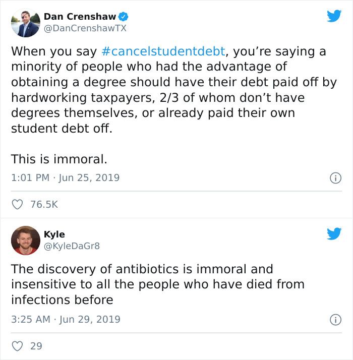 30 Of The Dumbest Points People Saw Americans Make Against Canceling Student Debt 30 Of The Dumbest Points People Saw Americans Make Against Canceling Student Debt