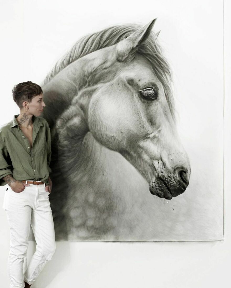 This Artist Paints In A Hyper-Realistic Style And Some Of Her Works Look Like Photos, While Others Look Like Dreams (50 Pics) This Artist Paints In A Hyper-Realistic Style And Some Of Her Works Look Like Photos, While Others Look Like Dreams (50 Pics)