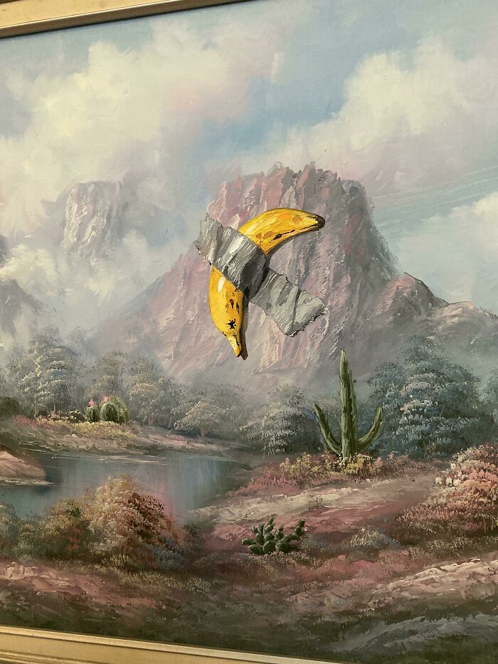 35 Times That Artists Upgraded Thrift Store Paintings With Their Paintbrushes And Shared It In The ‘Repaintings’ Online Community 35 Times That Artists Upgraded Thrift Store Paintings With Their Paintbrushes And Shared It In The ‘Repaintings’ Online Community