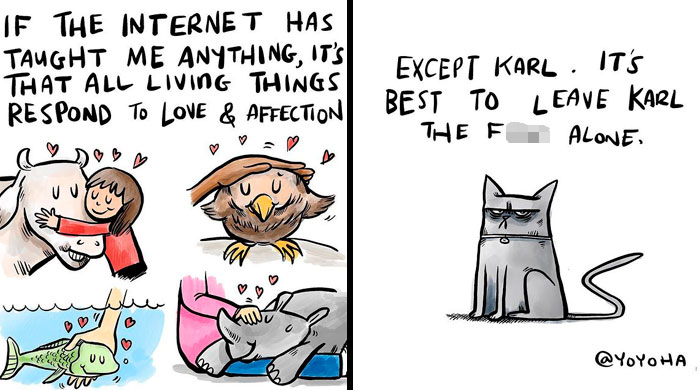 40 Satirical Comics About Everyday Incidents By Yoyoha 40 Satirical Comics About Everyday Incidents By Yoyoha